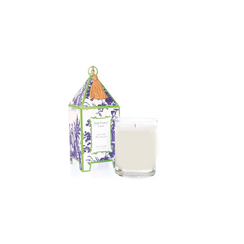 SEDA FRANCE Lavander Provencale Classic Toile Pagoda Box Candle