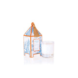 SEDA FRANCE French Tulip Classic Toile Mini Pagoda Box Candle