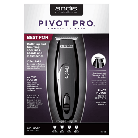 ANDIS Pivot Pro® T-Blade Trimmer