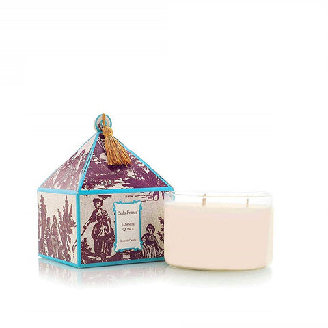 SEDA FRANCE Japanese Quince Classic Toile 3-Wick Candle