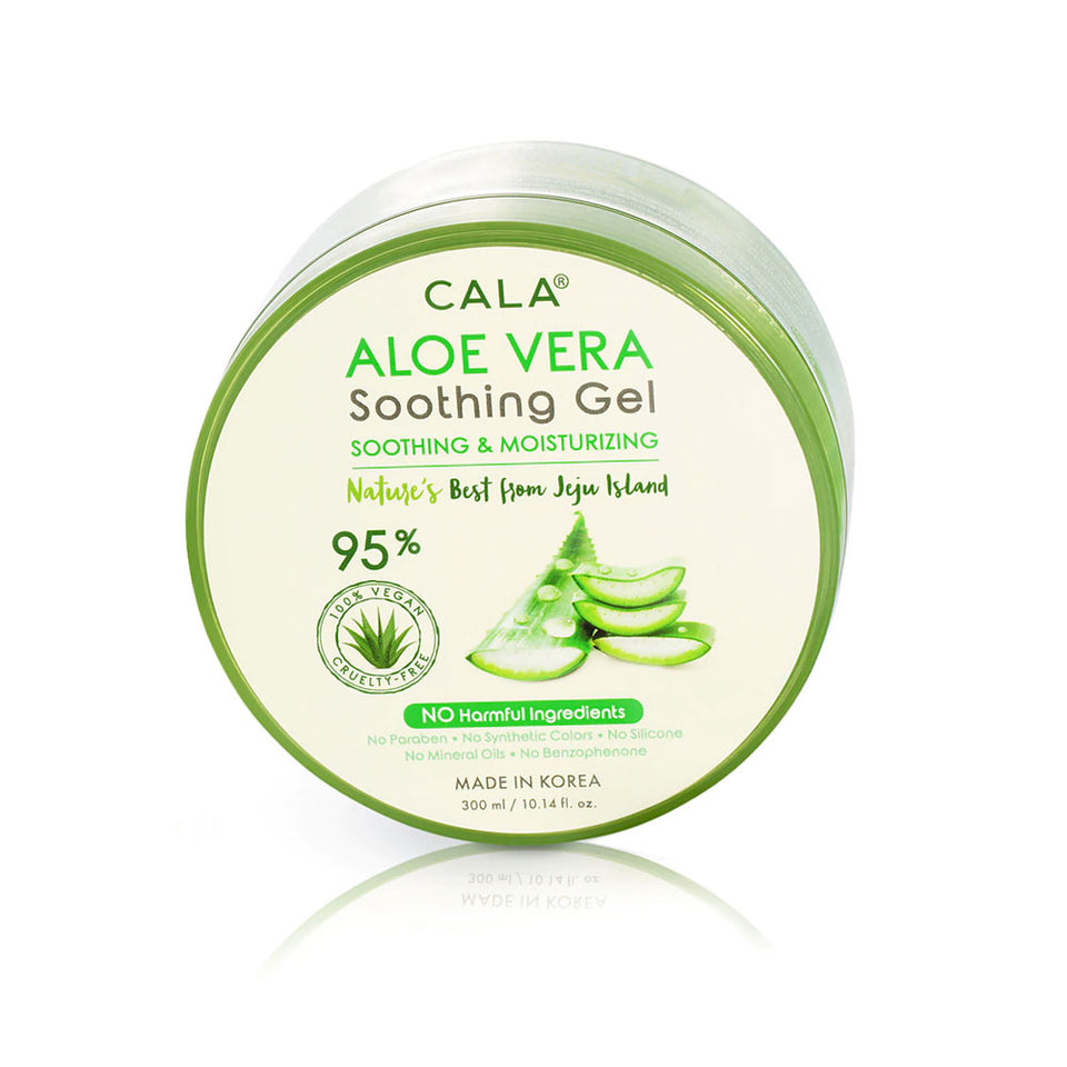 cala aloe vera 95% soothing gel
