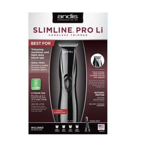 ANDIS Slimline® Pro Li T-Blade Trimmer