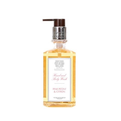 ANTICA FARMACISTA PINK PEONY & CITRON HAND AND BODY WASH