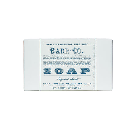 BARR-CO. ORIGINAL SCENT BAR SOAP GIFT SET