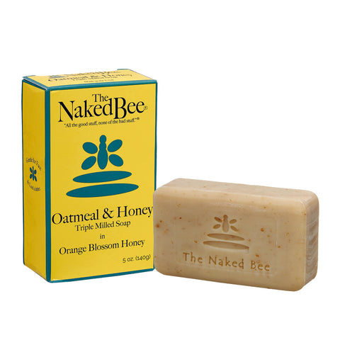 THE NAKED BEE Orange Blossom Honey Bar Soap