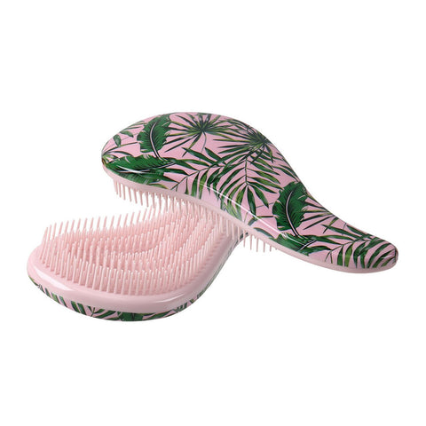 CALA TANGLE-FREE HAIR BRUSH - TROPICAL PALM