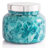 CAPRI BLUE WATERCOLOR SIGNATURE JAR - VOLCANO