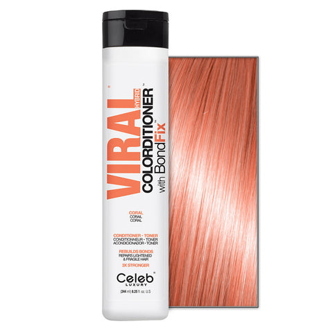 CELEB LUXURY VIRAL COLORDITIONER CORAL WITH BONDFIX