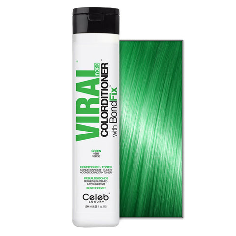 CELEB LUXURY VIRAL COLORDITIONER GREEN WITH BONDFIX