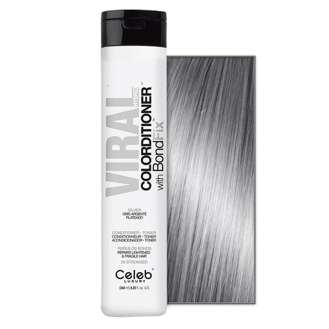 CELEB LUXURY VIRAL COLORDITIONER SILVER WITH BONDFIX