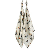 MILKBARN ORGANIC BURP CLOTH CHICKEN SET