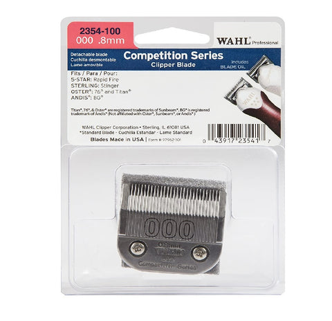 WAHL Competition Series 00000 .8mm Clipper Blade