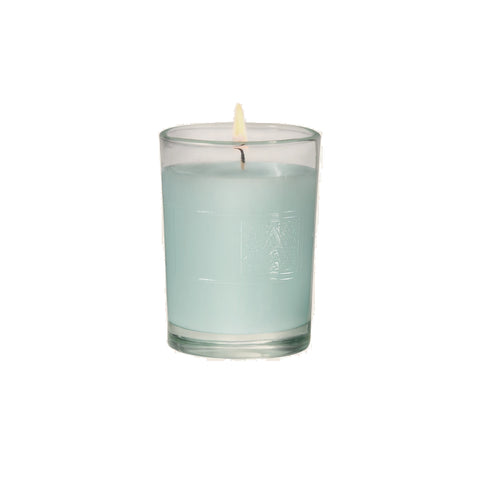 AROMATIQUE COTTON GINSENG VOTIVE GLASS CANDLE