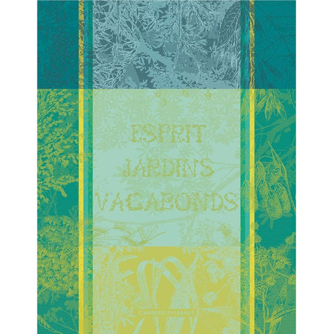 GARNIER-THIEBAUT FRANCE ESPIRIT JARDIN PRAIRIE KITCHEN TOWEL