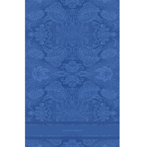 GARNIER-THIEBAUT FRANCE ISAPHIRE BLUE KITCHEN TOWEL