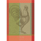 GARNIER-THIEBAUT FRANCE LE COQ VERT KITCHEN TOWEL