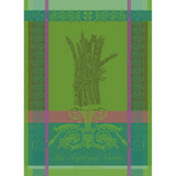 GARNIER-THIEBAUT FRANCE VERTES GAZON FRENCH JACQUARD TEA TOWEL