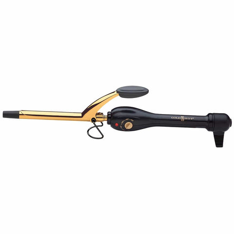 GOLD N HOT ½" 24K GOLD PROFESSIONAL SPRING CURLING IRON