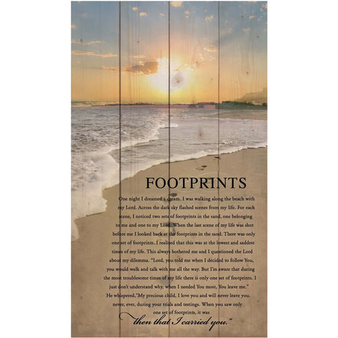 GRAHHAM DUNN PALLET DECOR - FOOTPRINTS