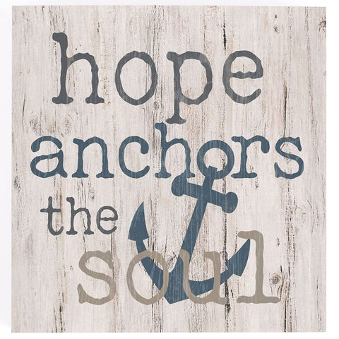 GRAHHAM DUNN WORD BLOCK - HOPE ANCHORS THE SOUL