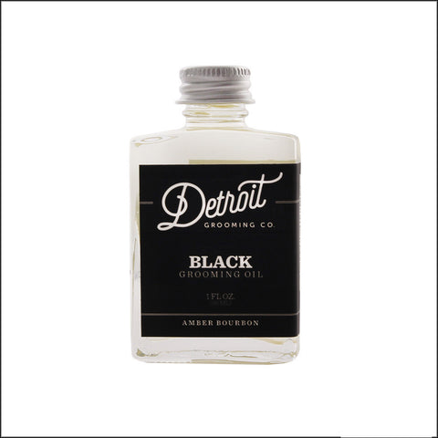 DETROIT GROOMING CO BEARD OIL - BLACK