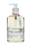U.S. APOTHECARY MILK AND OATMEAL HAND SOAP