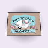 HIGH COTTON DOORMAT - ANOTHER DAY IN PARADISE