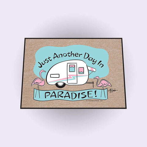 HIGH COTTON DOORMAT - ANOTHER DAY IN PARADISE
