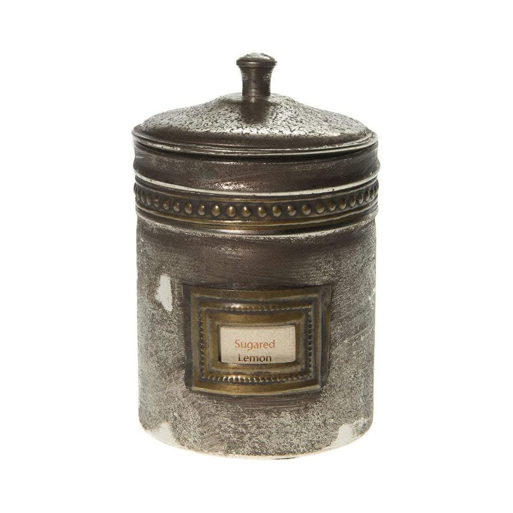 HIMALAYAN HANDMADE CANDLES CAFE TIN SUGARED LEMON Glamkraze