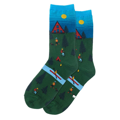 HOTSOX WOMEN'S CABINE SCENE CREW SOCKS