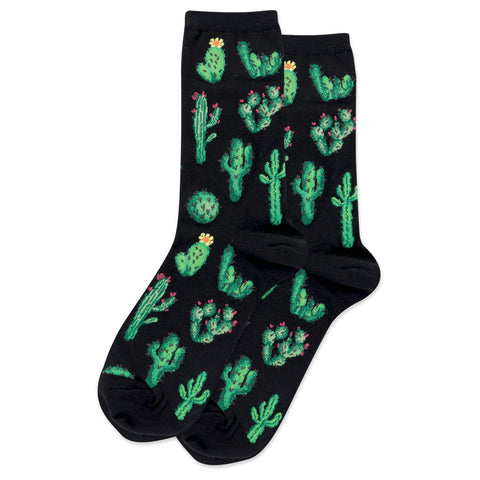 HOTSOX WOMEN'S CACTUS CREW SOCKS