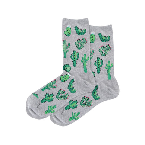 HOTSOX WOMEN'S CACTUS CREW SOCKS
