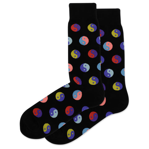 HOTSOX WOMEN'S YIN YANG CREW SOCKS