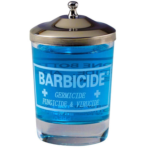 BLUE CO King Research Barbicide Disinfecting Jar - Small