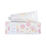 LOLLIA BREATHE NO. 19 - PEONY & WHITE LILYSHEA BUTTER HAND CREME