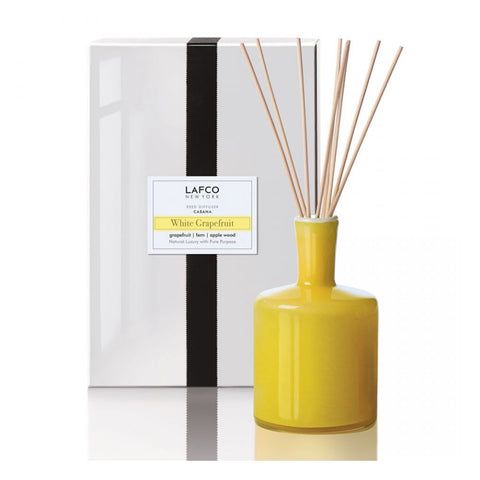LAFCO WHITE GRAPEFRUIT SIGNATURE REED DIFFUSER + FILL ( +16 REEDS)