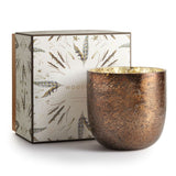 ILLUME Woodfire Luxe Sanded Mercury Glass Candle
