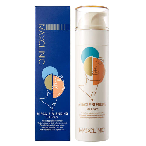 MAXCLINIC MIRACLE BLENDING CLEANSING OIL & FOAM 2 in 1