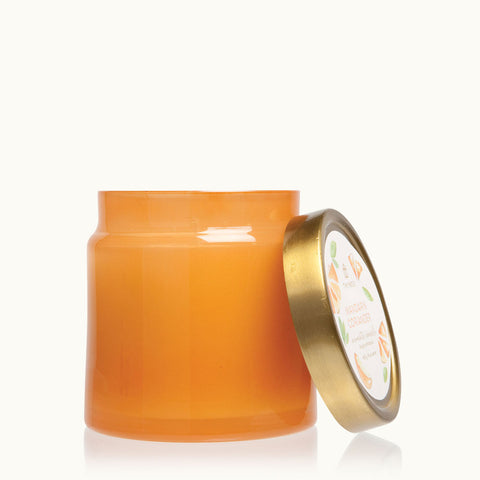 THYMES MANDARIN CORIANDER GLASS JAR CANDLE