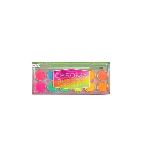 OOLY CHROMA BLENDS NEON WATERCOLOR PAINT