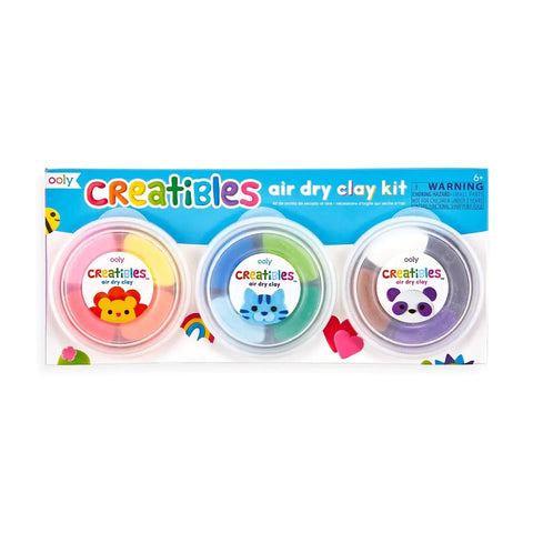 OOLY CREATIBLES D.I.Y. AIR- DRY CLAY KIT