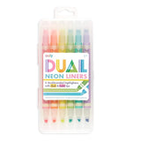 OOLY DUAL LINER DOUBLE-ENDED HIGHLIGHTERS SET