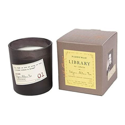 PADDYWAX LIBRARY CANDLE - EDGAR ALLAN POE