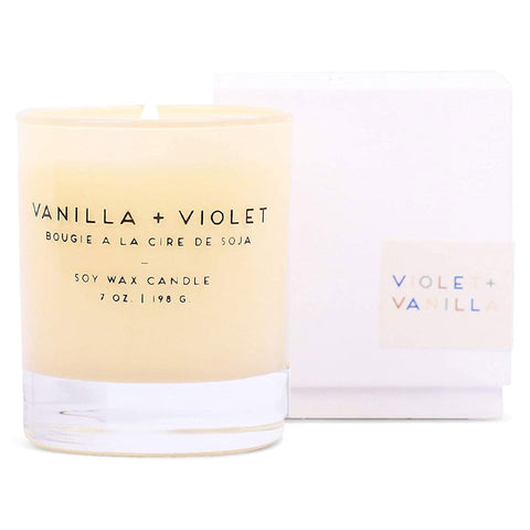 PADDYWAX STATEMENT CANDLE - VANILLA + VIOLET
