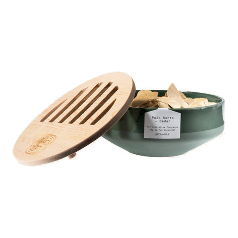 AROMATIQUE PALO SANTO & CEDAR DECORATIVE FRAGRANCE BOWL