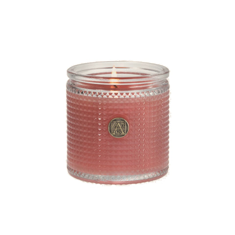 AROMATIQUE POMELO POMEGRANATE TEXTURED CANDLE