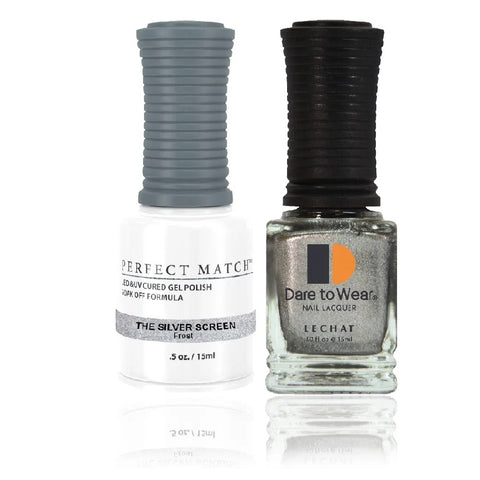LECHAT Perfect Match THE SILVER SCREEN Gel Polish & Nail Lacquer