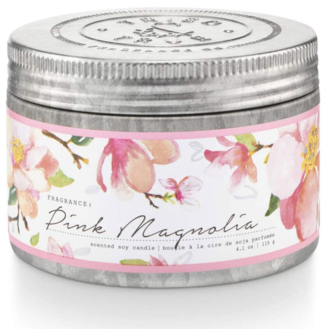 TRIED & TRUE SMALL TIN CANDLE - PINK MAGNOLIA