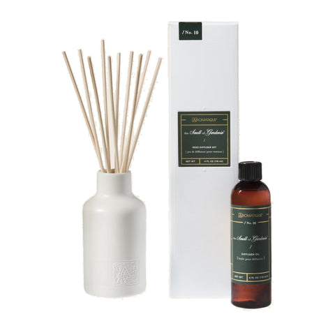 AROMATIQUE THE SMELL OF GARDENIA REED DIFFUSER SET