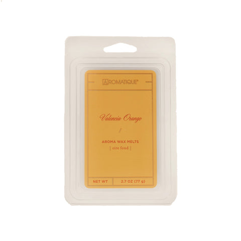 AROMATIQUE VALENCIA ORANGE AROMA WAX MELTS TRAY